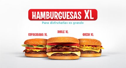 LLEGAN LAS HAMBURGUESAS XL PARA DISFRUTARLAS EN GRANDE