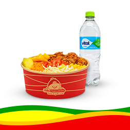 Combo Ensalada de Quinua con agua