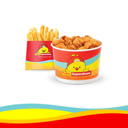 Pipocas de Pollo Con Papa